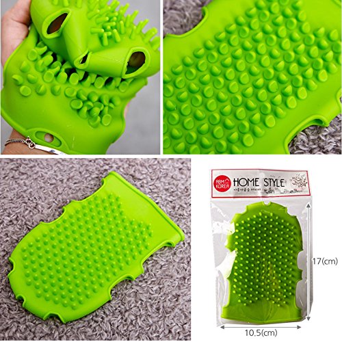 Korean Made High Quality Silicone Massage Glove/celluli