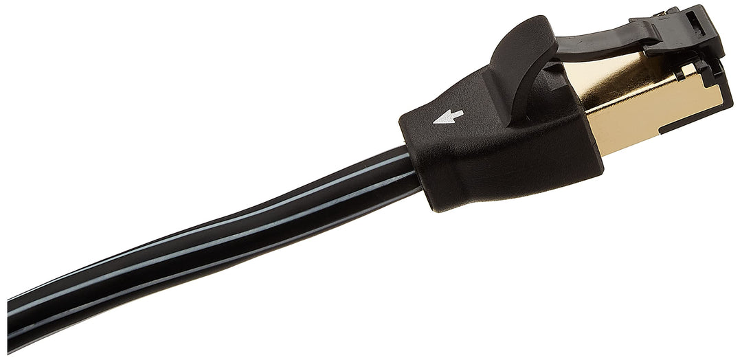 AudioQuest 0.75 m RJ/E Pearl Cat 7 Black Networking Cab