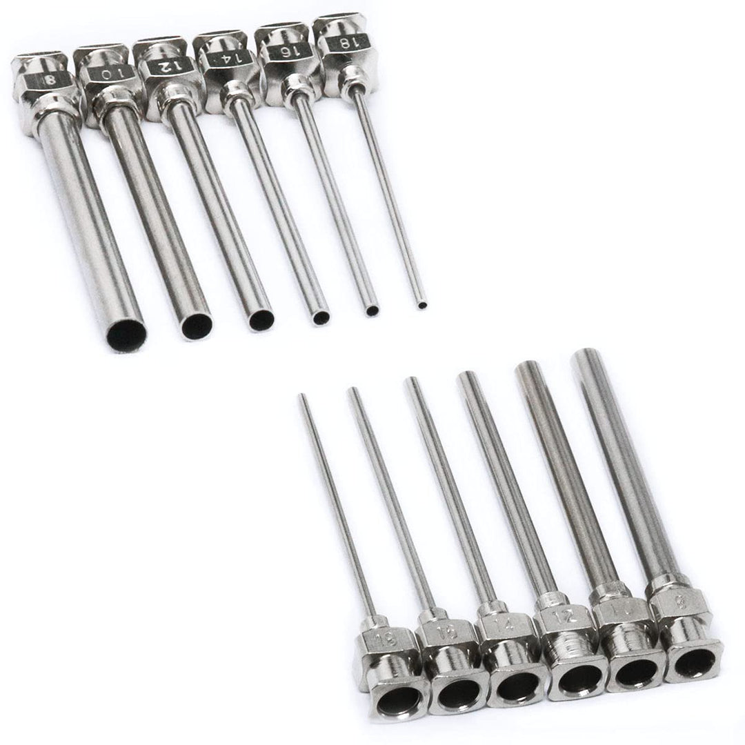 ITROLLE Dispensing Needle Set 12PCS 1.97inch/50mm Stain