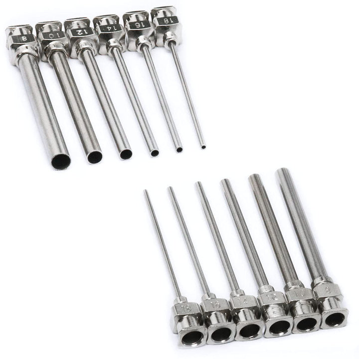ITROLLE Dispensing Needle Set 12PCS 1.97inch/50mm Stain