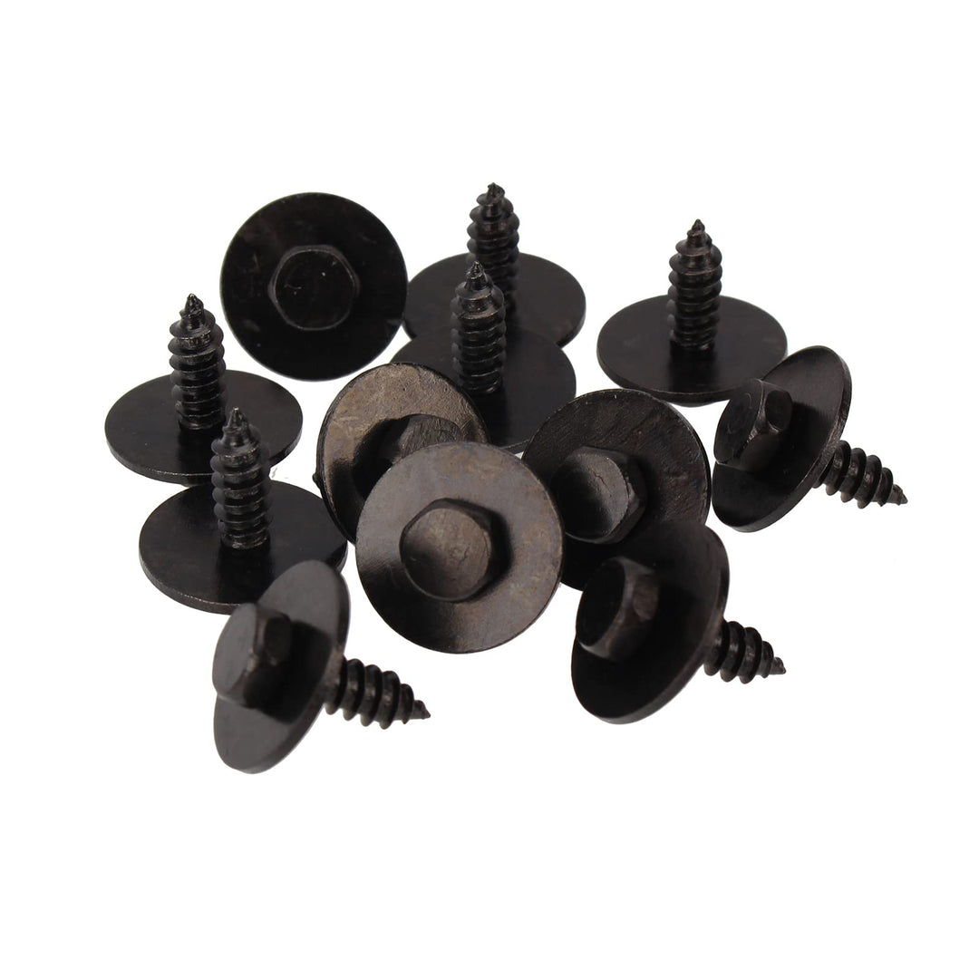 Carbbia 30Pcs M4.8-1.61 x 16mm Screw Bumper Cover