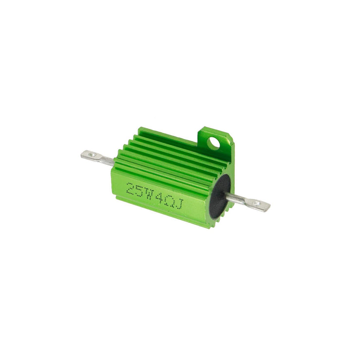 2 Pcs Aluminum Shell Wirewound Resistors, 25W 4 Ohm