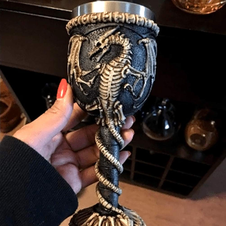 Medieval GOT Dragon Chalice Goblet Dungeons &amp; D