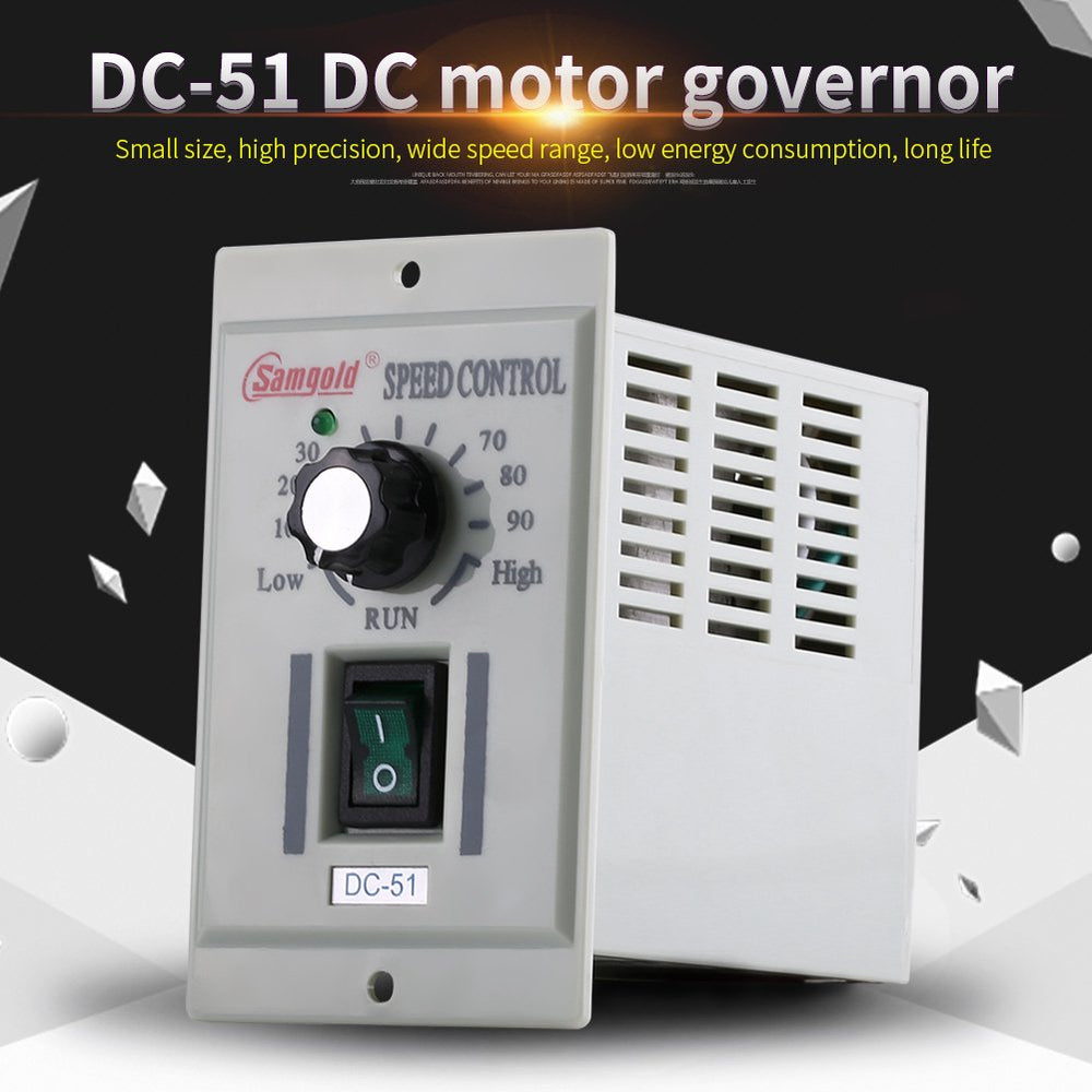 AC Variable Speed Controller, Akozon AC 110V 400W Knob 