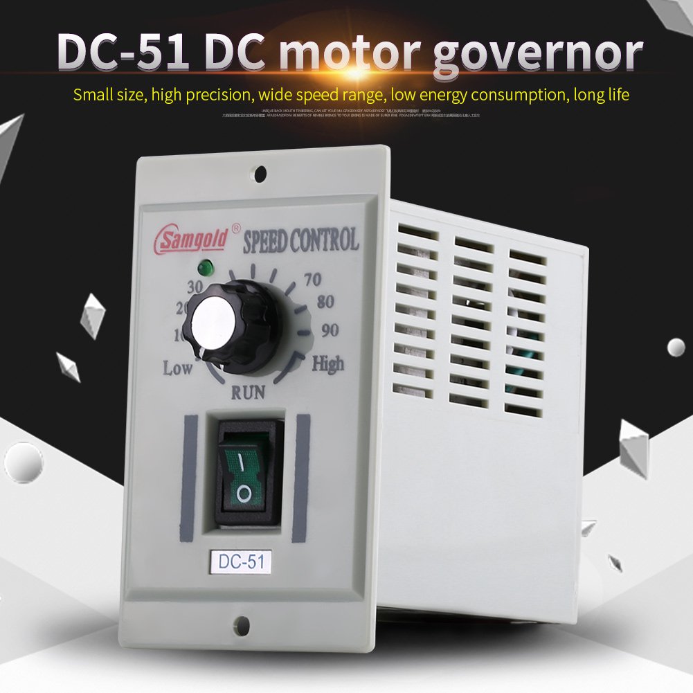 AC Variable Speed Controller, Akozon AC 110V 400W Knob 