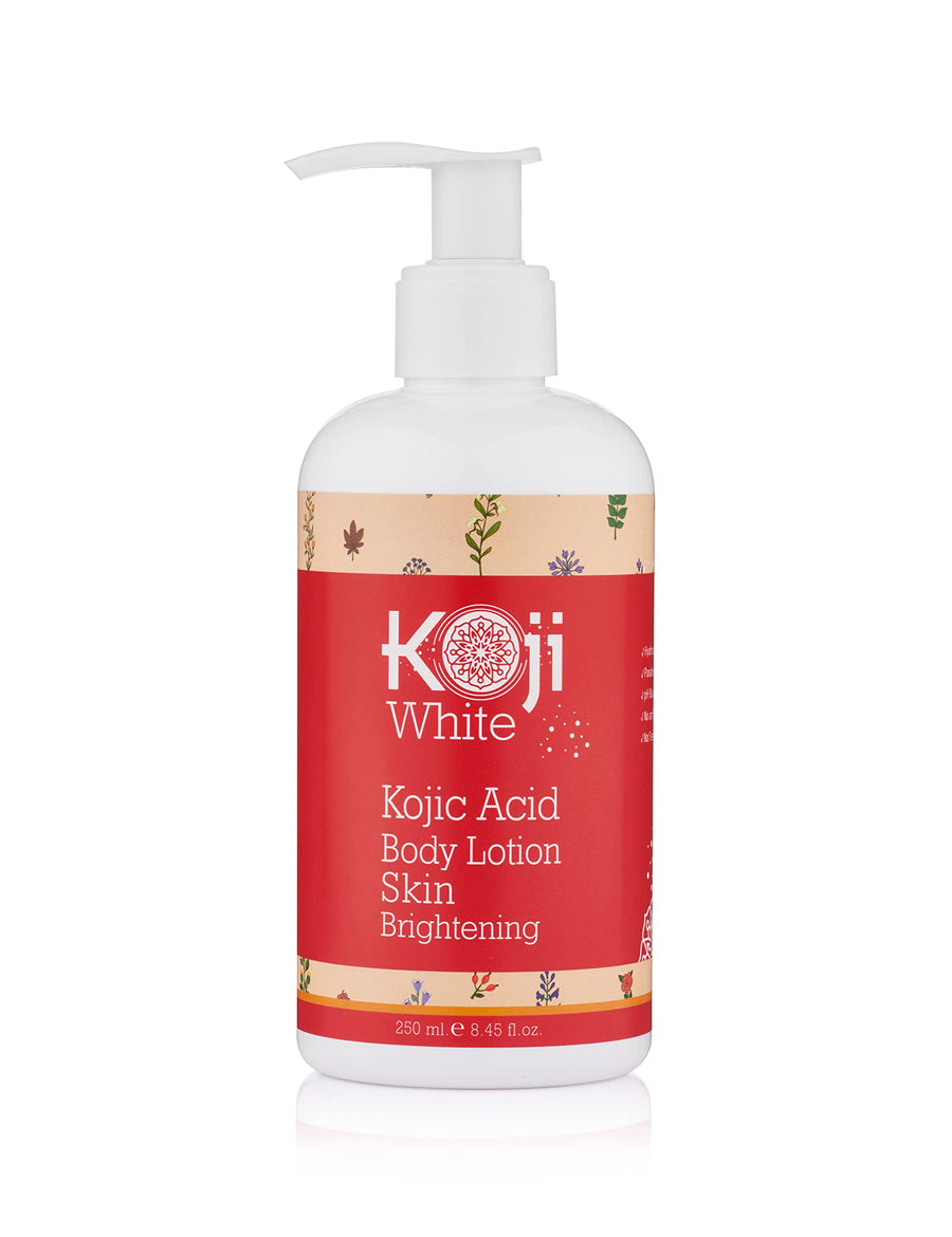 Kojic Acid Skin Brightening Body Lotion - Body Moisturizer, Boost Hydrating, Sun Damage Skin, Uneven Skin Tone, Paraben-Free, Vegan, 8.45 Fl Oz Bottle
