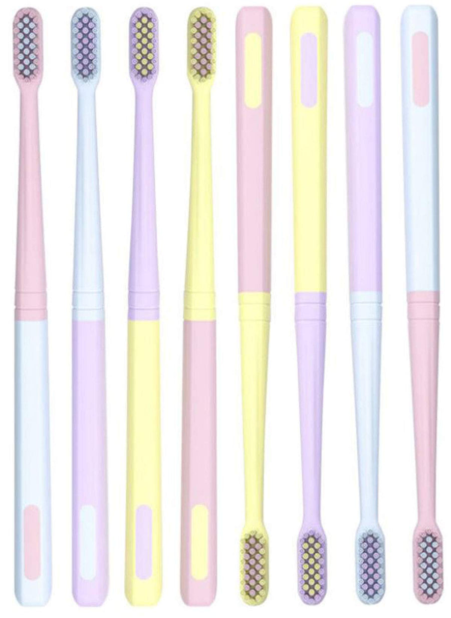 [8 Packs] Kids Toothbrush, Extra Soft Lovely Pastel Ton