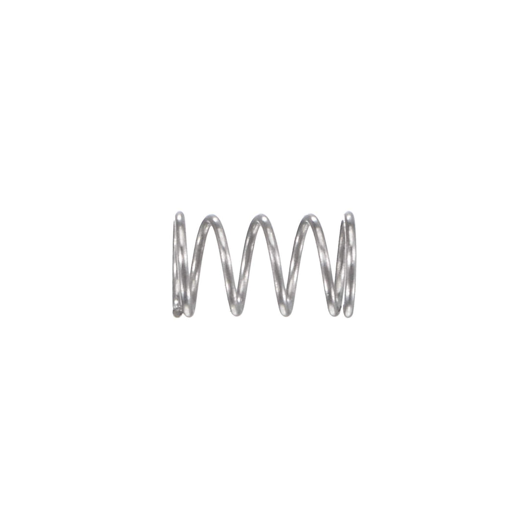 Compression Spring,304 Stainless Steel,3mm OD,0.3mm Wire Size,5mm Compressed Length,3mm Free Length,2N Load Capacity for Home Projects, Silver Tone,10pcs