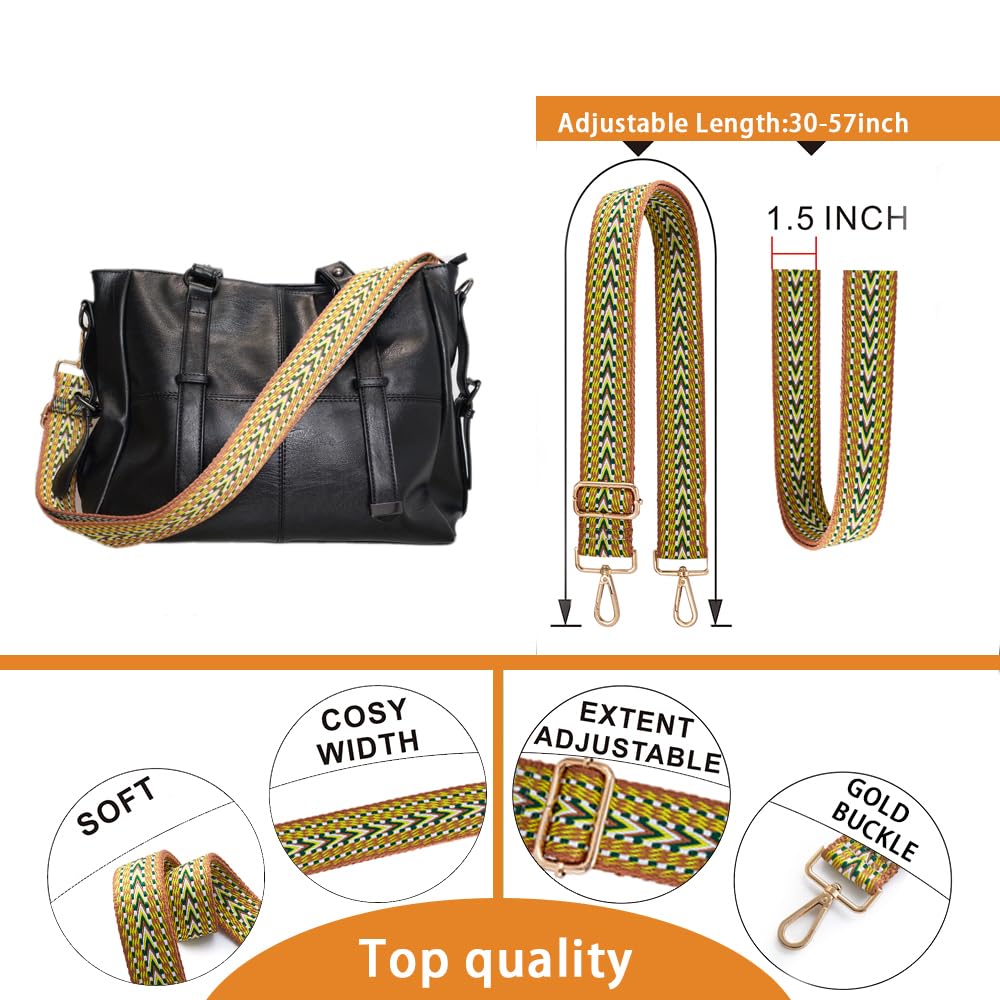 Purse Strap Replacement Crossbody Wide Shoulder Strap A