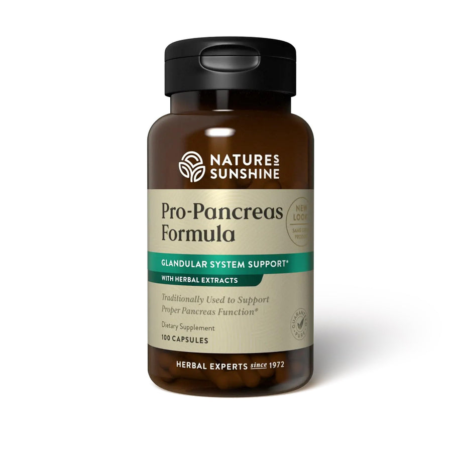 Pro-Pancreas, 100 Capsules, Kosher | Herbal Formula Enhances Digestion, Promotes Immunity, and Helps the Liver and Pancreas