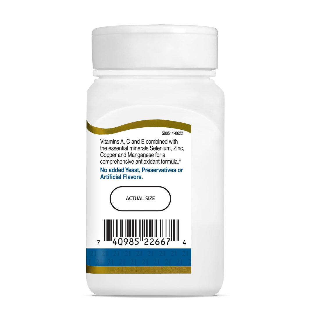 21st Century Ace Antioxidant Tablets, 75Count