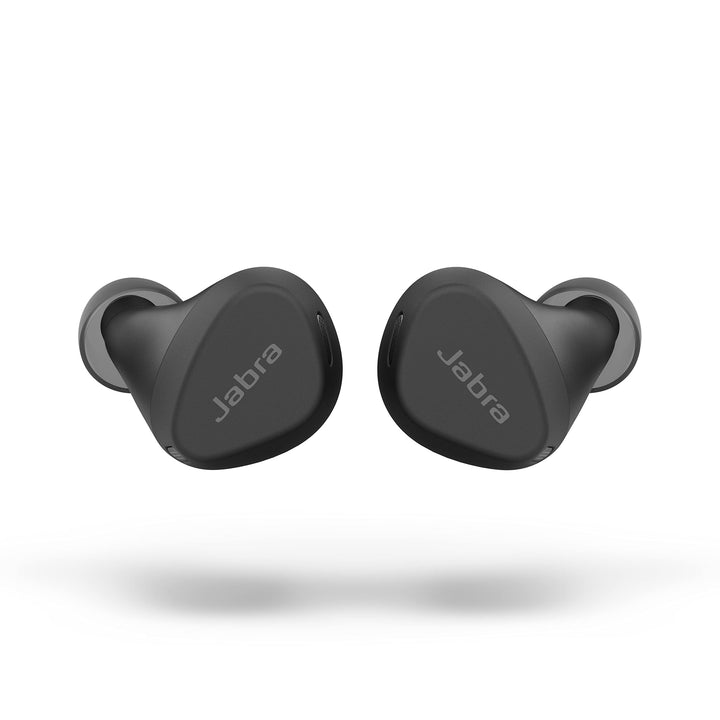 Jabra Elite 4 Active in-Ear Bluetooth Earbuds – True Wireless Earbuds with Secure Active Fit, 4 Built-in Microphones, Active Noise Cancellation and Adjustable HearThrough Technology – Black