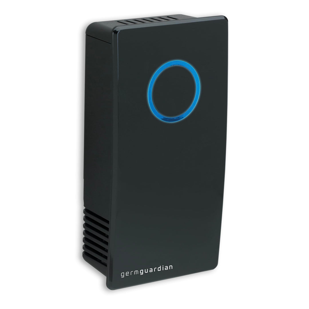 GermGuardian GG1100B Elite Pluggable UV-C Sanitizer and Deodorizer, Kills Germs, Freshens Air and Reduces Odors from Pets, Smoke, Mold, Cooking and Laundry, Germ Guardian Air Purifier