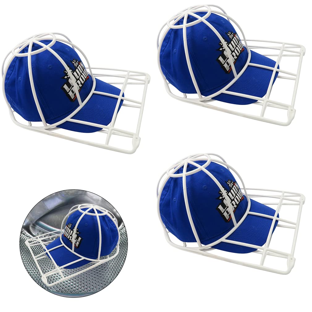 Evelots Baseball Cap/Trucker Hat Washer Cleaner-3 Pack-