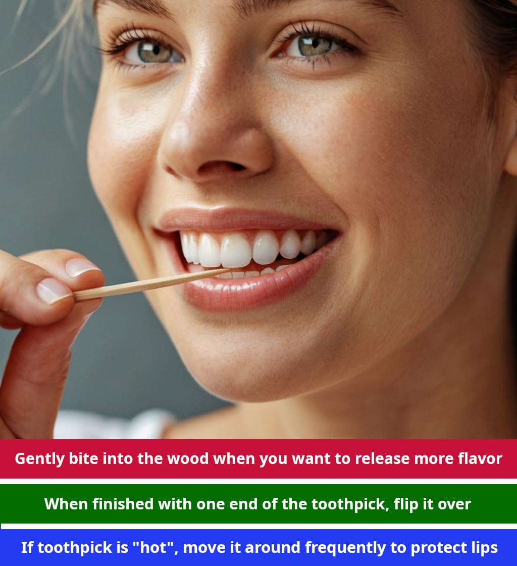 Hot Cinnamon Toothpicks 200ct