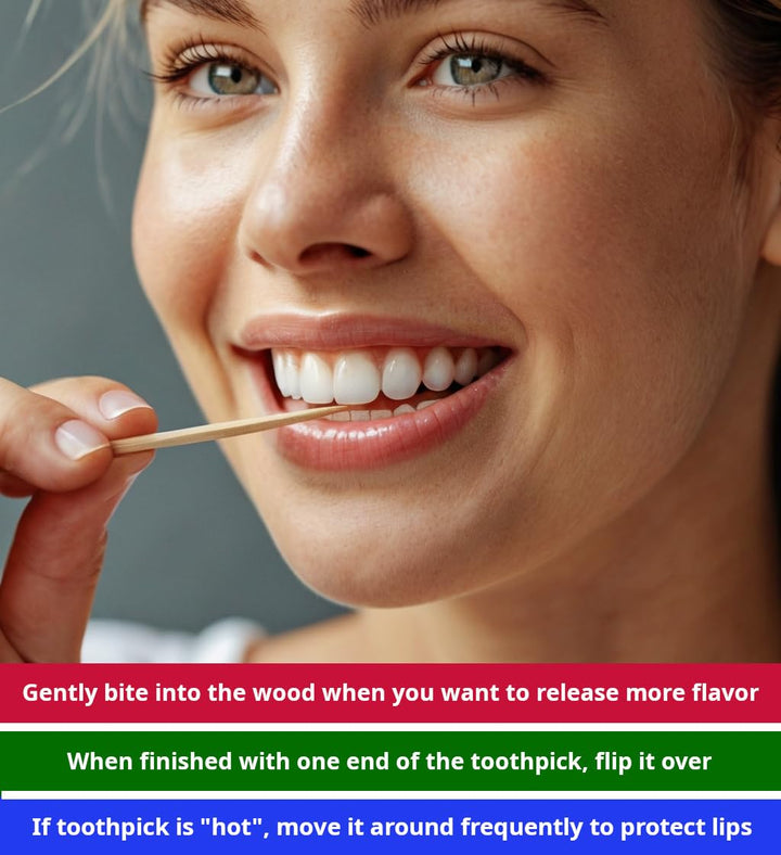 Hot Cinnamon Toothpicks 200ct