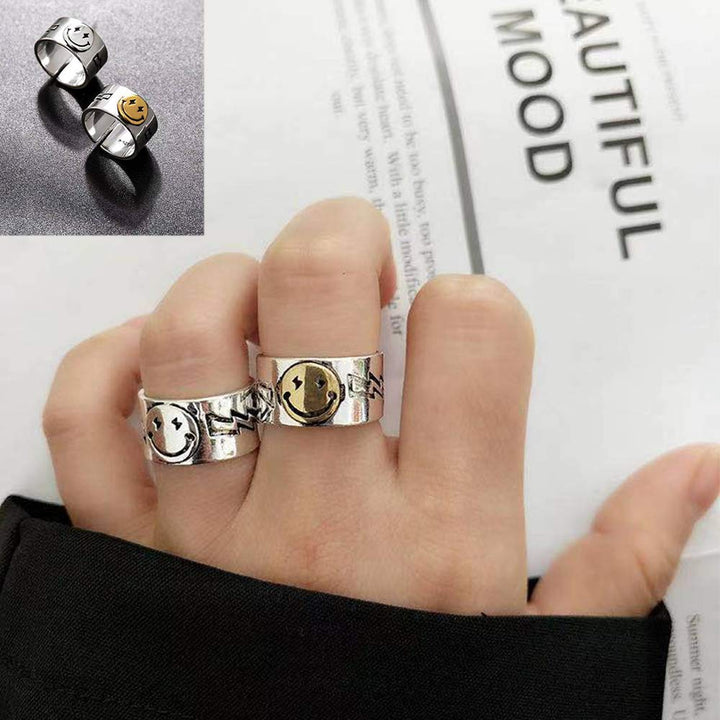 20 Pcs Open Rings Frog Leaf Chain Adjustable Ring for Women Men Punk Vintage Gothic Stackable Ring Jewelry Set