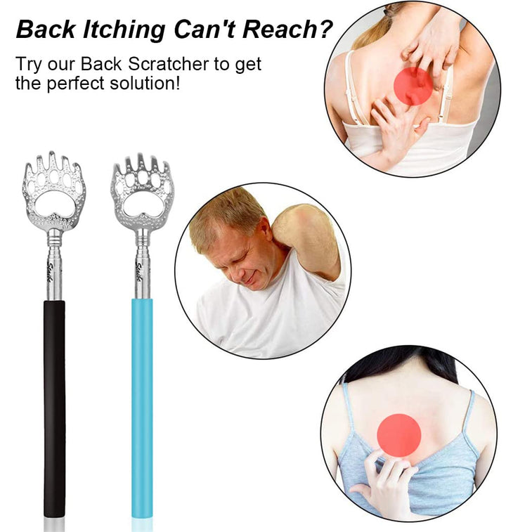 StaiBC Telescopic Back Scratcher and Hand Held Scalp He