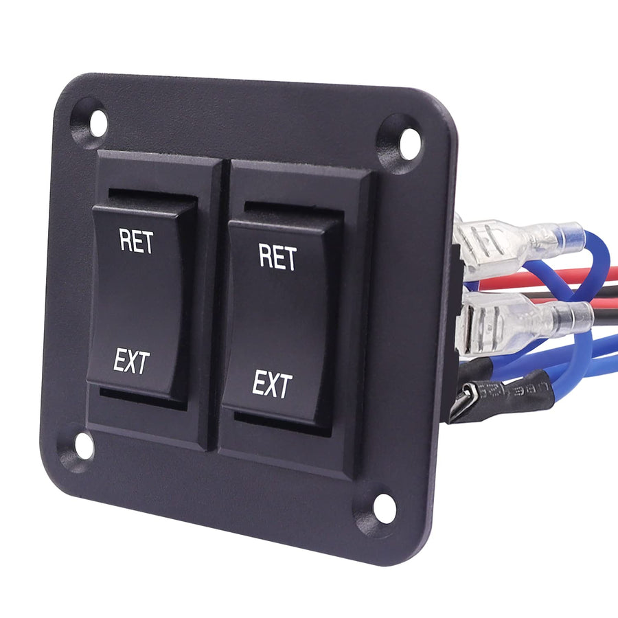 TWTADE 2 Pcs Momentary Polarity Reverse Rocker Toggle S