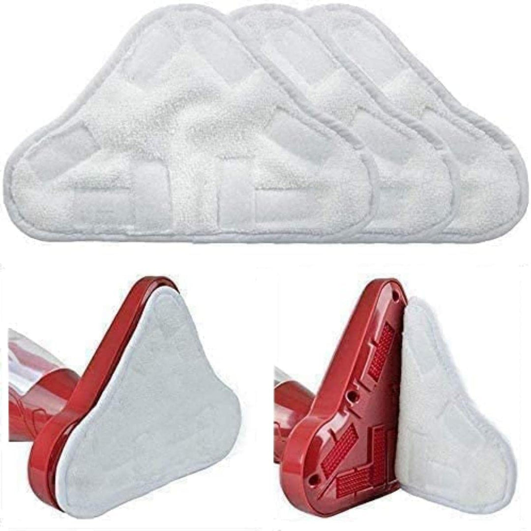 3pcs Microfibre Steam Mops Cleaning Pads Replacement Steam Mop Compatible for H2O X5 H20 Washable