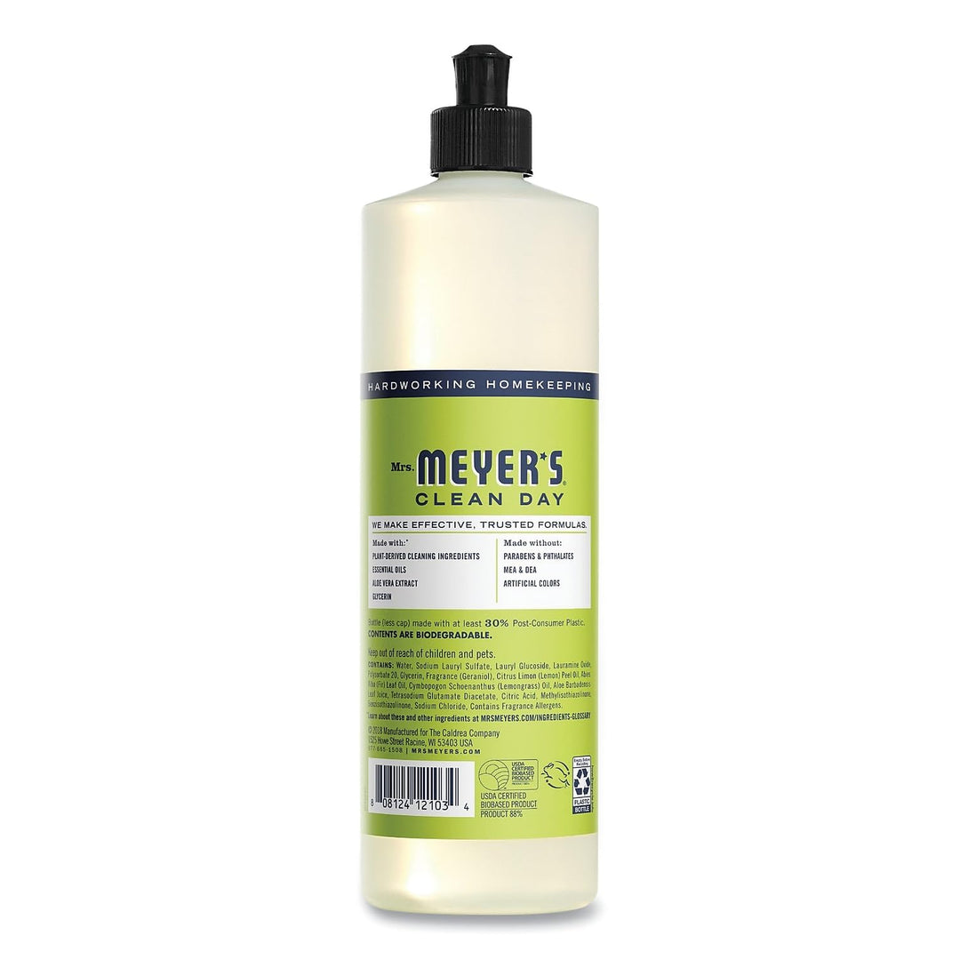 Mrs. Meyers Clean Day Lemon Verbena Dish Soap 16oz