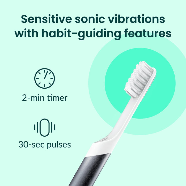 Quip Sonic Toothbrush for Adults - Timed Electric Tooth
