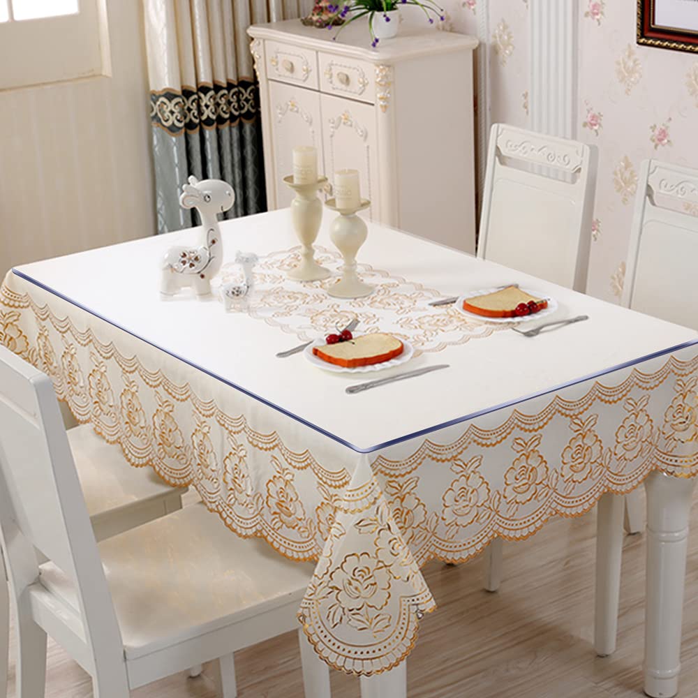 16x22 Transparent Table Cover Mat Table Protector Plast