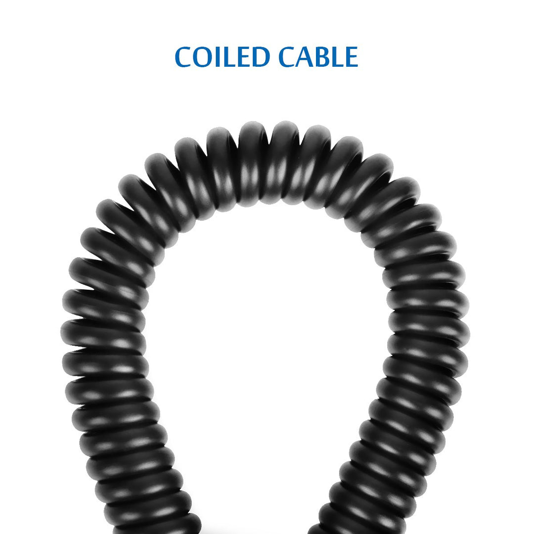 UCEC Micro HDMI to HDMI Cable, 3.2FT Coiled HDMI to Mic