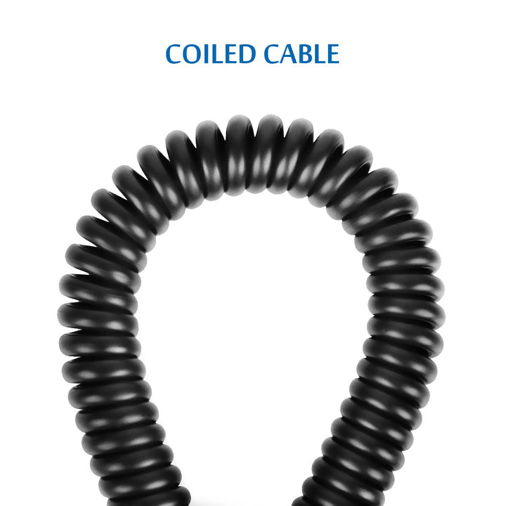 UCEC Micro HDMI to HDMI Cable, 3.2FT Coiled HDMI to Mic