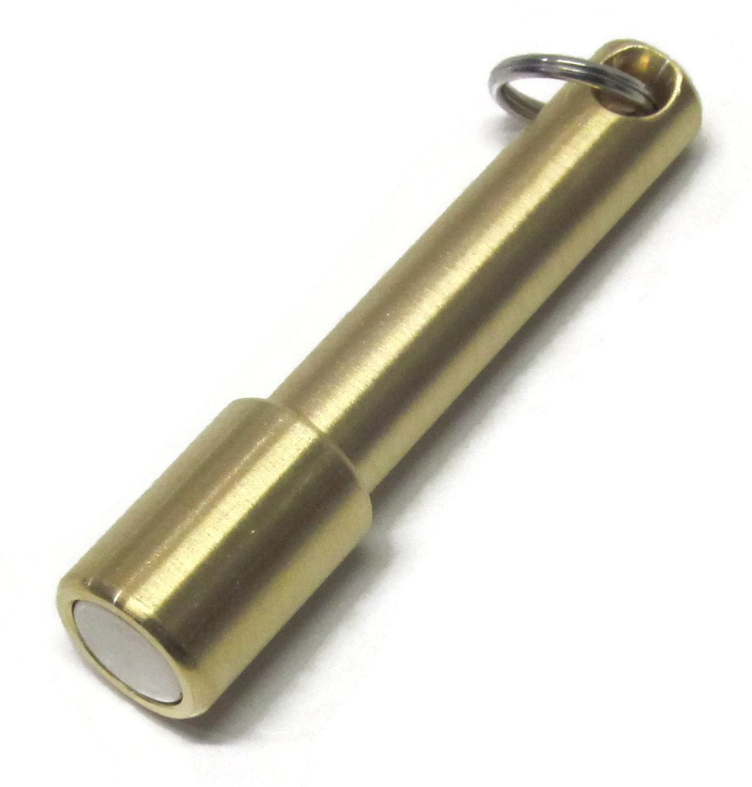 Rare Earth N52 Neodymium Keychain Gold &amp; Silver Jewelry Test Magnet