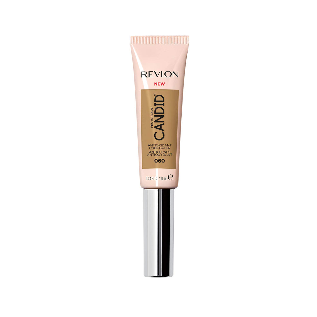 Revlon PhotoReady Candid Concealer, with Anti-Pollution, Antioxidant, Anti-Blue Light Ingredients, without Parabens, Pthalates and Fragrances; Deep.34 Fluid Oz