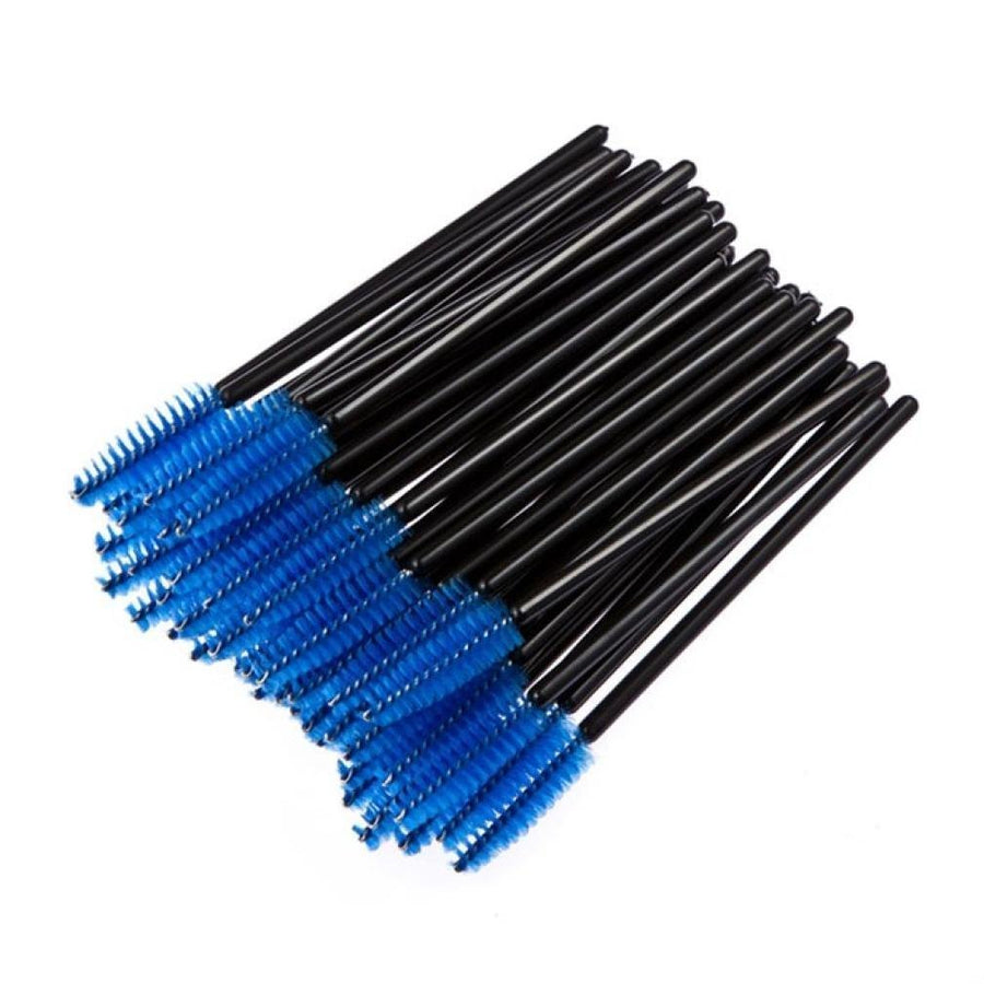 50 Pcs Disposable Mini Eyelash Eye Lash Makeup Brush Ma