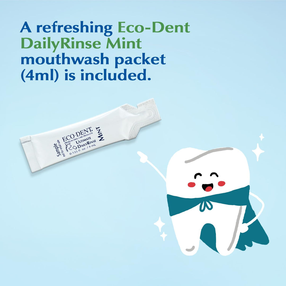 Eco-Dent Ultimate Daily Mouth Rinse, Cool Cinnamon 8 oz