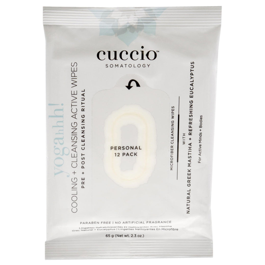Cuccio Yogahh Cooling Plus Cleansing Wipes 1 Pc