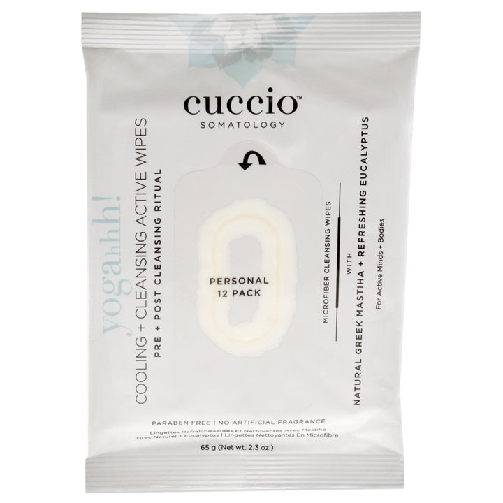 Cuccio Yogahh Cooling Plus Cleansing Wipes 1 Pc