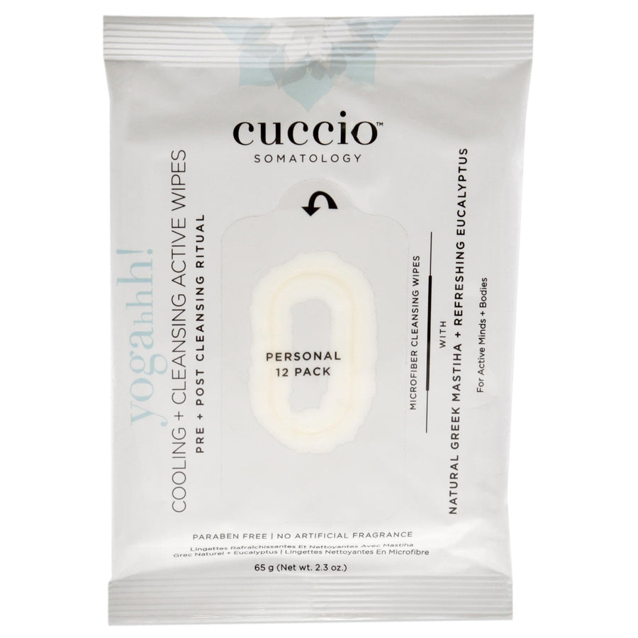 Cuccio Yogahh Cooling Plus Cleansing Wipes 1 Pc
