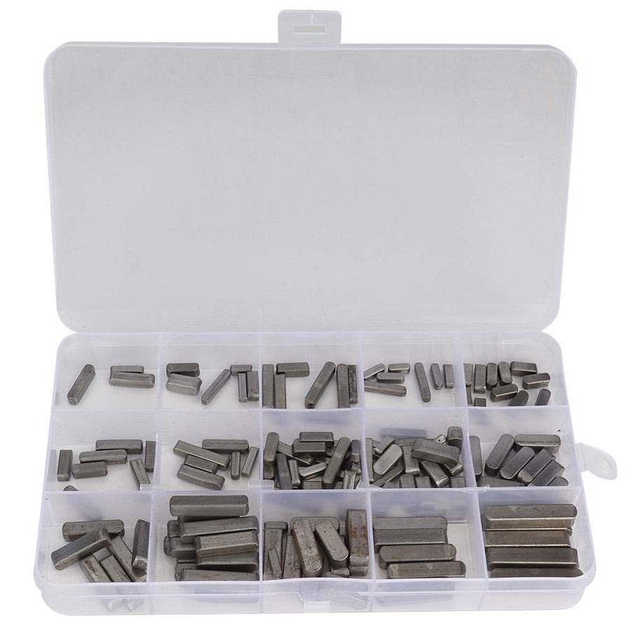 140PCS Drive Shaft Key - Professional Parallel Drive Shaft Key Round Ended Feather Key