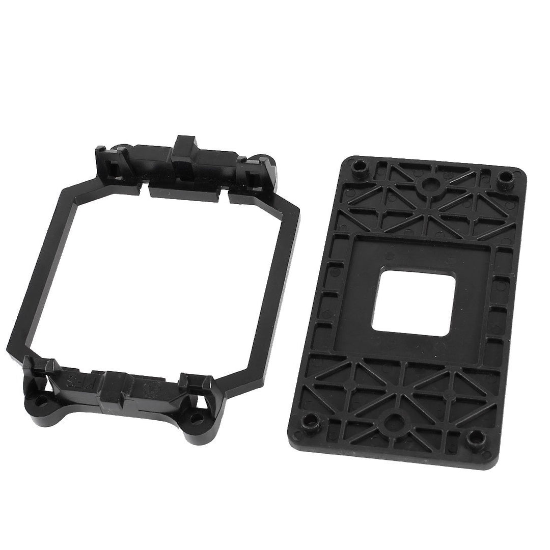 a13121900ux0265 a13121900ux0265 AMD Plastic CPU Fan Stand Bracket Base Black with Four Screws for AM2 AM3 Socket, Plastic