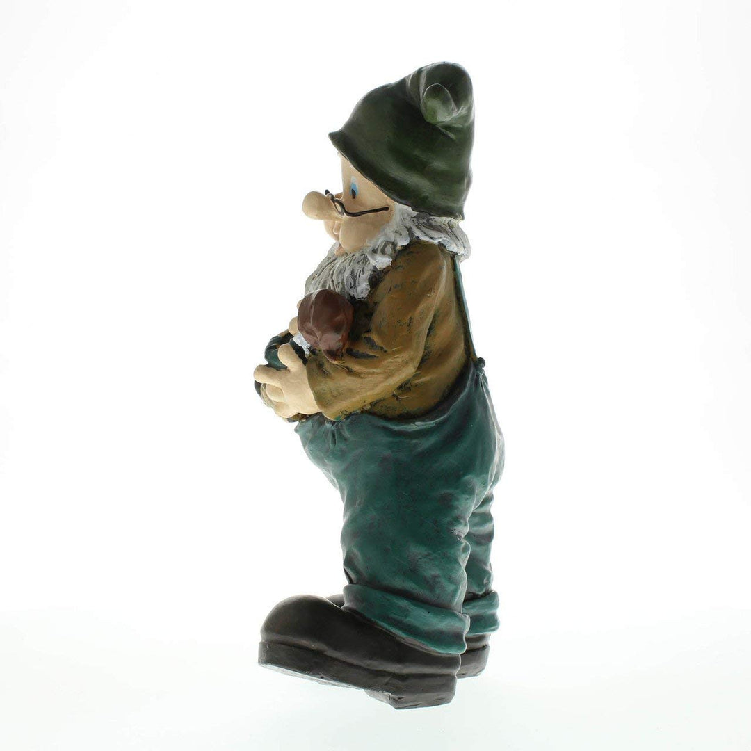 Gifts &amp; Decor Garden Grandpa Yard Gnome Outdoor Statue 10.6