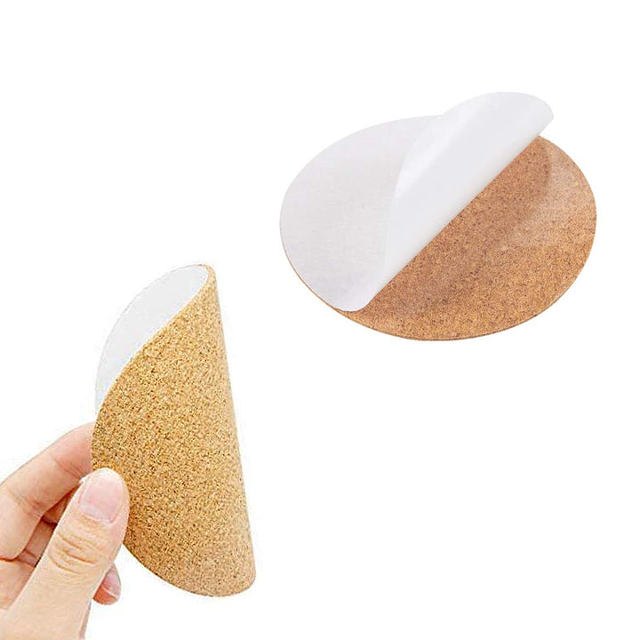 Self-Adhesive Cork Circle 40 PCS 4 Inch Diameter Cork M