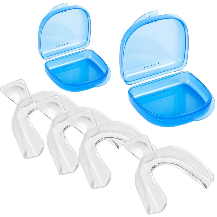 Teeth Whitening Trays Moldable Thermofitting (2) Pairs 