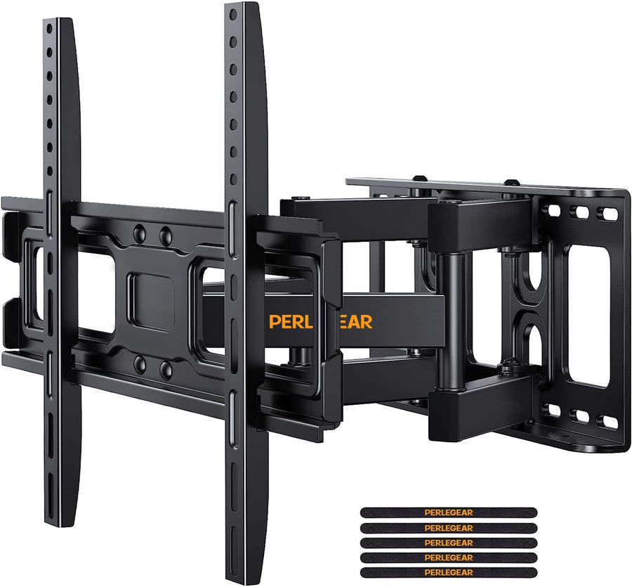 Perlegear TV Wall Mount Bracket Full Motion for 26-65 I