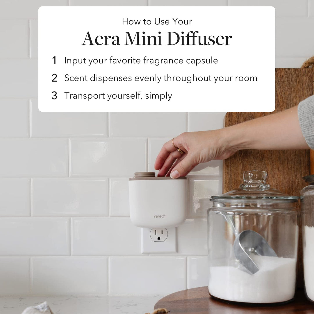 Aera Sleigh Ride Mini Fragrance with Notes of Fresh Snow and Fir