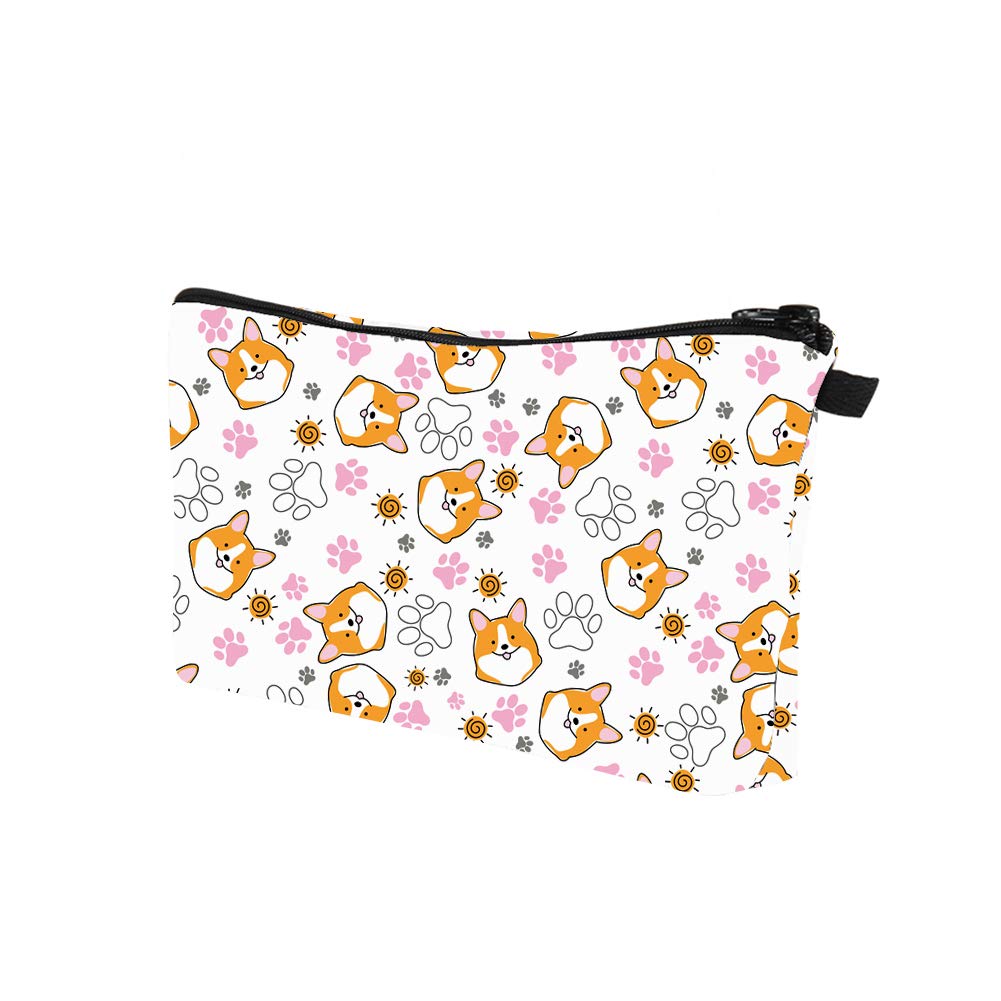 Jom Tokoy Makeup Bag for Women Purple Donut Travel Toiletry Bag Small Cosmetic Bag (Doughnut)