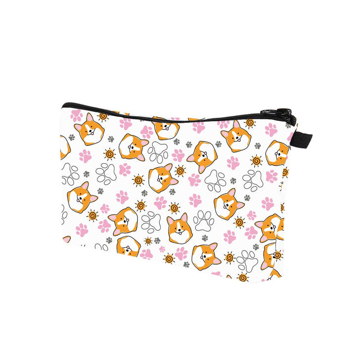 Jom Tokoy Makeup Bag for Women Purple Donut Travel Toiletry Bag Small Cosmetic Bag (Doughnut)
