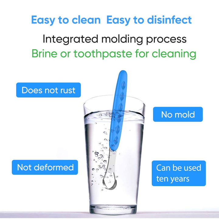 New Version Tongue Scraper Cleaner for Adults &amp;