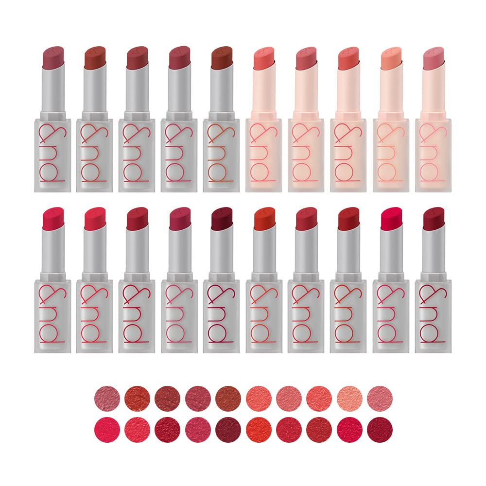 Rom&Nd Zero Matte Lipstick 13 Red Carpet,(Pack Size:3g)|Velvet matte, Colourpop, Sensational Lip color Creamy Matte, Silk Finishi |lipstick for Daily Use, K-beauty |Korean lipstick