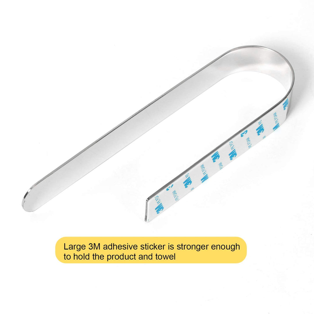 HouseAid Self Adhesive Hand Towel Holder for Bathroom, 