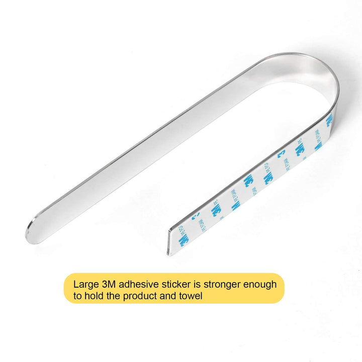 HouseAid Self Adhesive Hand Towel Holder for Bathroom, 