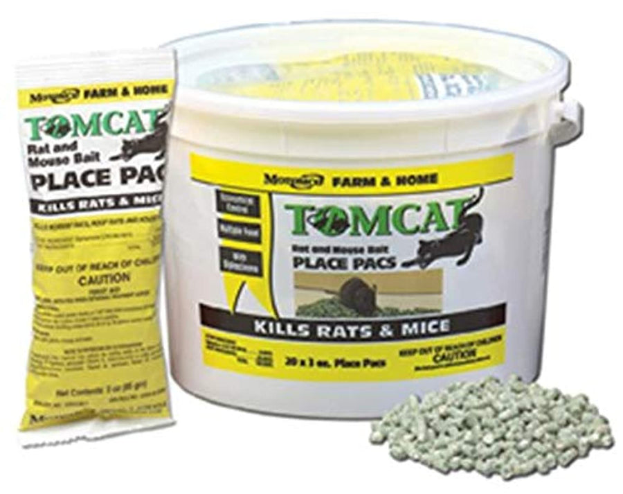 MOTOMCO Tomcat Mouse and Rat Pack/Pail, 3-Ounce, 22 Count Pail